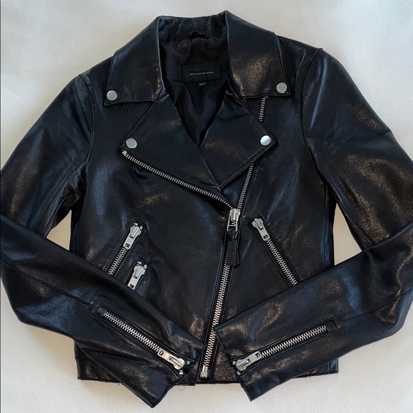 Mackage Jackets & Blazers - Mackage Black Leather Biker Jacket